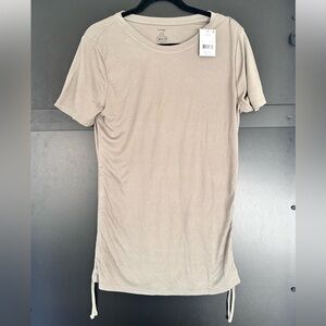George Olive Green Scrunch Tee
